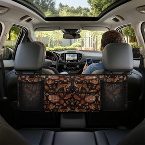 Car Trunk Organizer, Car Trunk Accessories, Trunk Storage, Travel Accessories, Hanging Car Storage Solution, Multi-Compartment Car Organizer