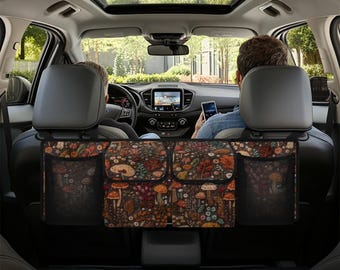 Car Trunk Organizer, Car Trunk Accessories, Trunk Storage, Travel Accessories, Hanging Car Storage Solution, Multi-Compartment Car Organizer