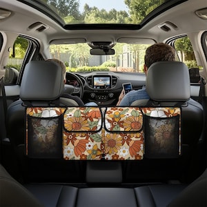 Car Trunk Organizer, Car Trunk Accessories, Trunk Storage, Travel Accessories, Hanging Car Storage Solution, Multi-Compartment Car Organizer