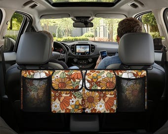 Car Trunk Organizer, Car Trunk Accessories, Trunk Storage, Travel Accessories, Hanging Car Storage Solution, Multi-Compartment Car Organizer