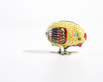 Kolekcjonerska zabawka z puszki "Pecking Chicken"