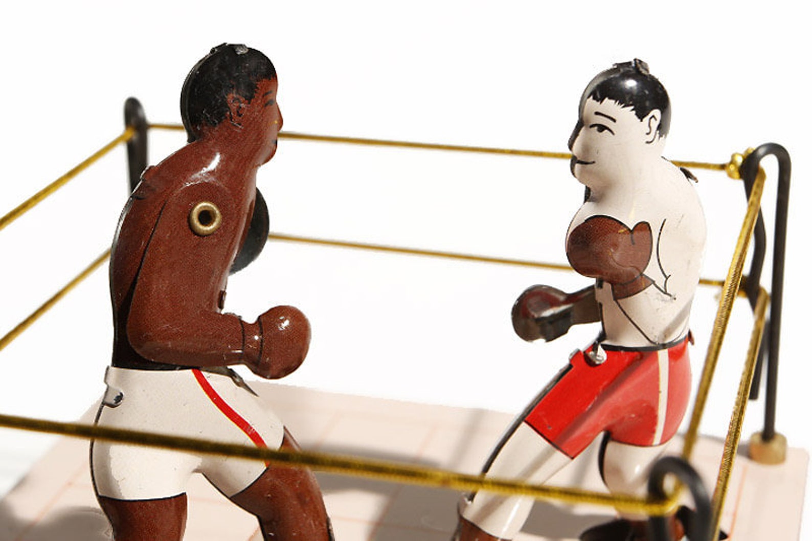 Boxing Ring & Boxers Tin Toy - Etsy