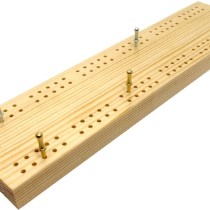 Tablero de cribbage británico de madera Brimtoy - 30 cm (12&quot;)