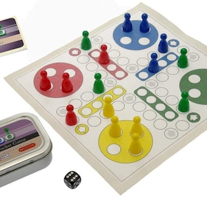 Juego de Ludo de bolsillo o de viaje