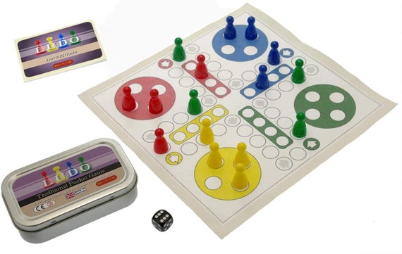 Pocket / Travel Ludo Game -  Portugal