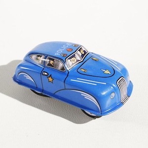 Polizeiauto Blechspielzeug