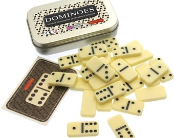 Miniature Take-Anywhere Ensemble de dominos traditionnels