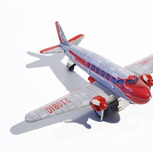 DC3 Plane Tin Toy