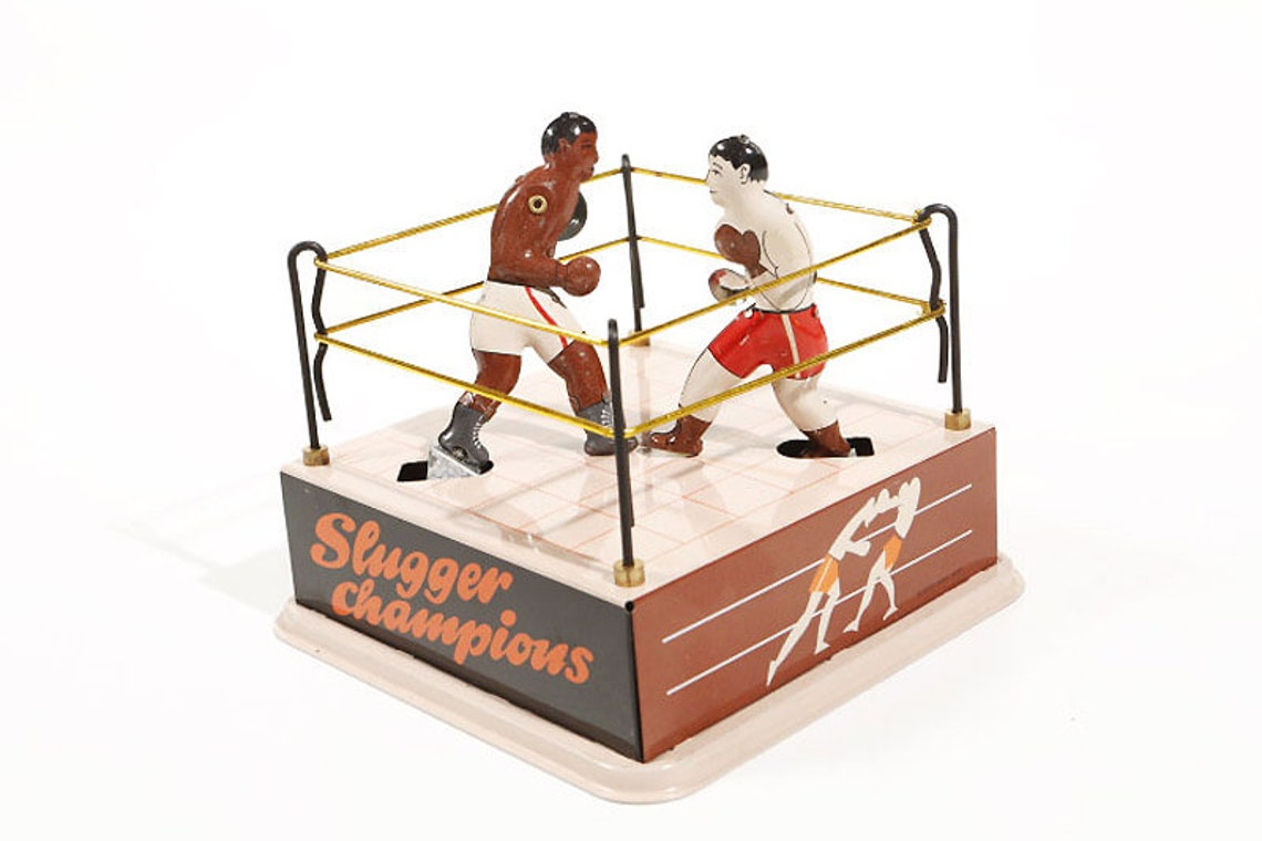 toy boxers in ring