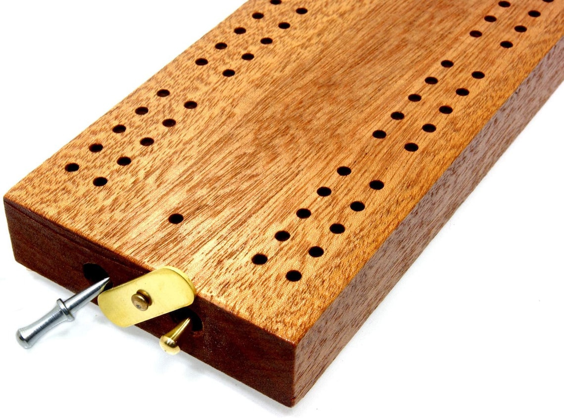 Brimtoy Hardwood British Cribbage Board 30cm 12 Etsy
