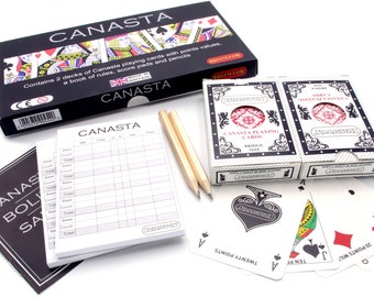 Brimtoy Canasta boxed card game