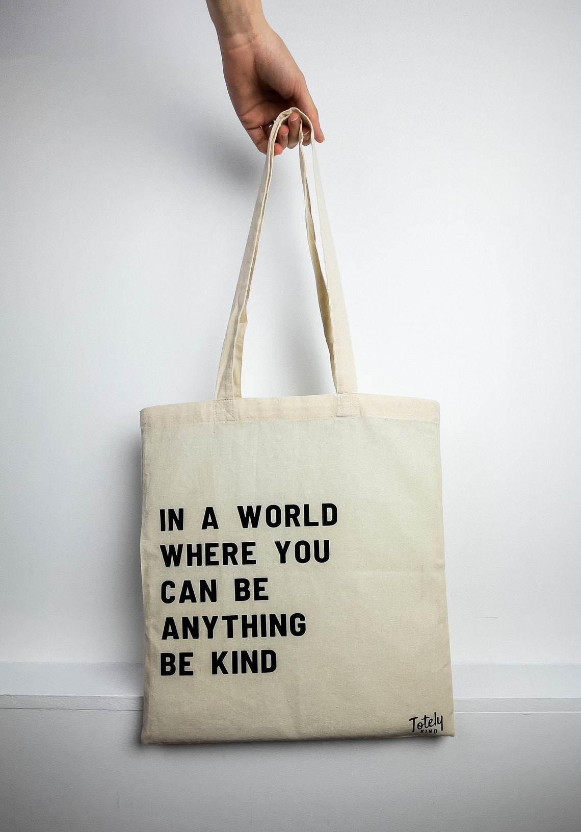 Be Kind Tote Bag 100% Cotton Spread Kindness Tote Bag - Etsy