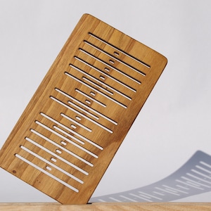 Pettine per tessitura 6 dpi 16 cm / 31 fili, 5 fili modello