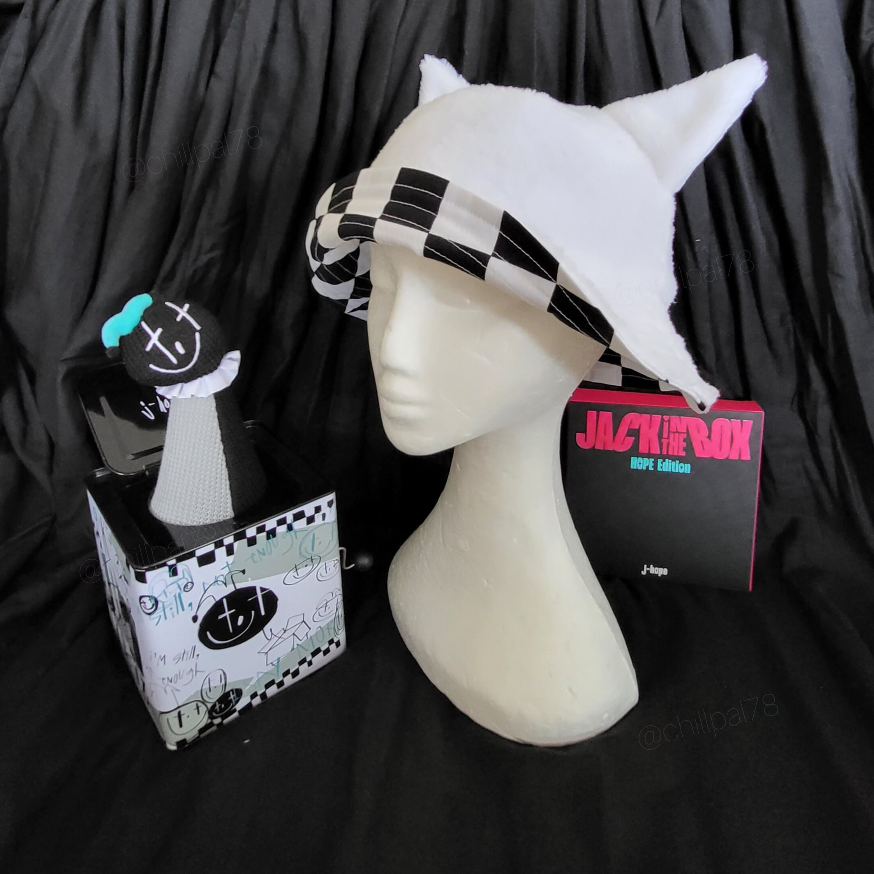 Jhope Jack in the Box HOPE Version Bucket Hat JITB BTS Army
