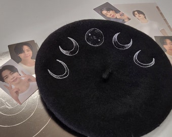 Béret Jimin Moon Phase BTS ARMY Fanmade