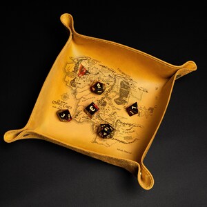 Dice Rolling Tray, Dungeons and dragons, Board Games, D&D dice, RPG