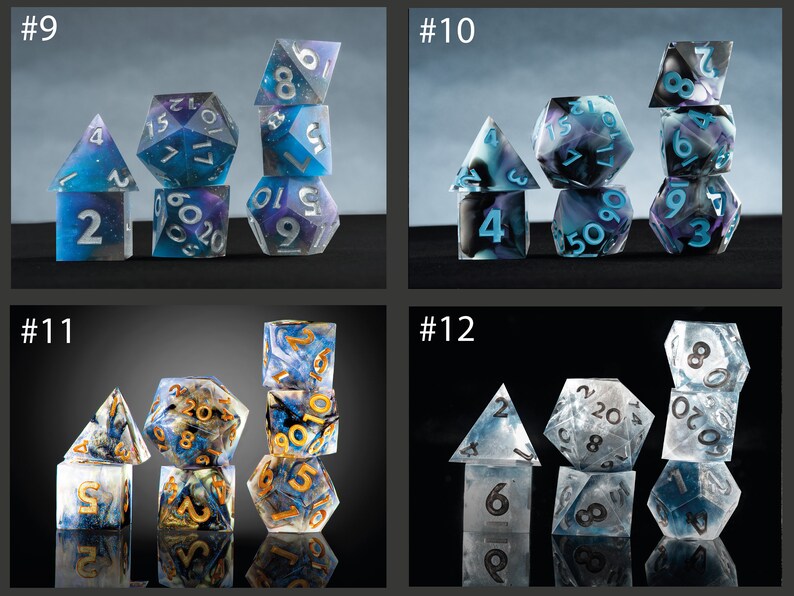 Dice RPG Dice Set D&D Dice Dungeons and Dragons D20 DND Etsy