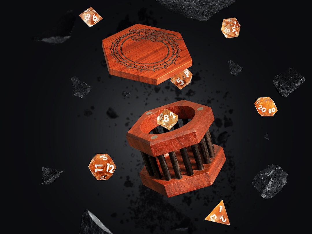 Custom Dice Jail, Dungeons and Dragons, Dice Jail, Personalized DND