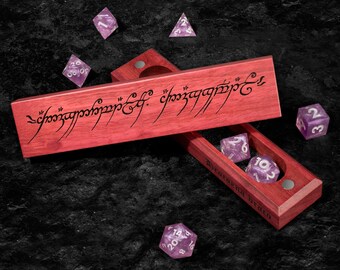 Dice Box, Personalized Dice Box, Dnd Gifts, Dungeons And Dragons, DND, Gift Box, Dice, Dice set, DND Dice