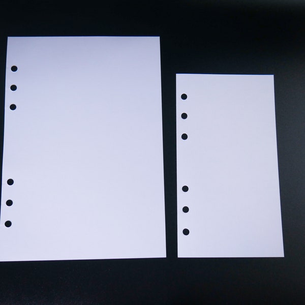 A6 & A5 Sticker Release Paper - DIY Sticker Album - Refill Pages for Reusable Sticker Books - Reusable Sticker Sheets