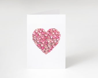 Bookish Valentine Card - Customizable Valentines Day Greeting Card - Book Lover Valentine - Valentines Day Card