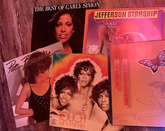 5 Used LP Ladies-Who-Rock Mystery Box