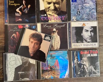 10 Mystery Used Classic Rock CD's