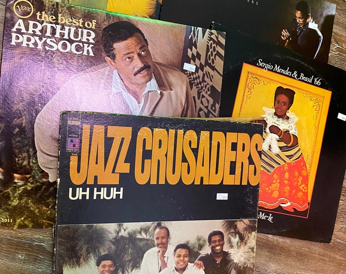 5 Used LP Jazz Mystery Box
