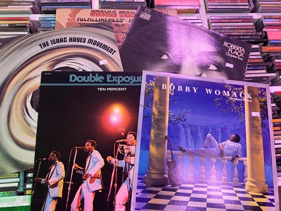 5 Used Soul & Funk Record Mystery Box