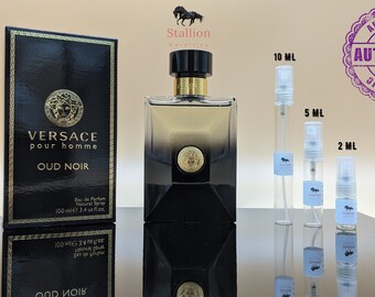 versace oud noir sample