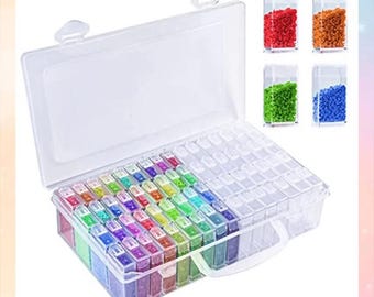 64-delige Diamond Art-opbergkoffer