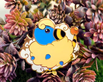 Mareep hard enamel pin