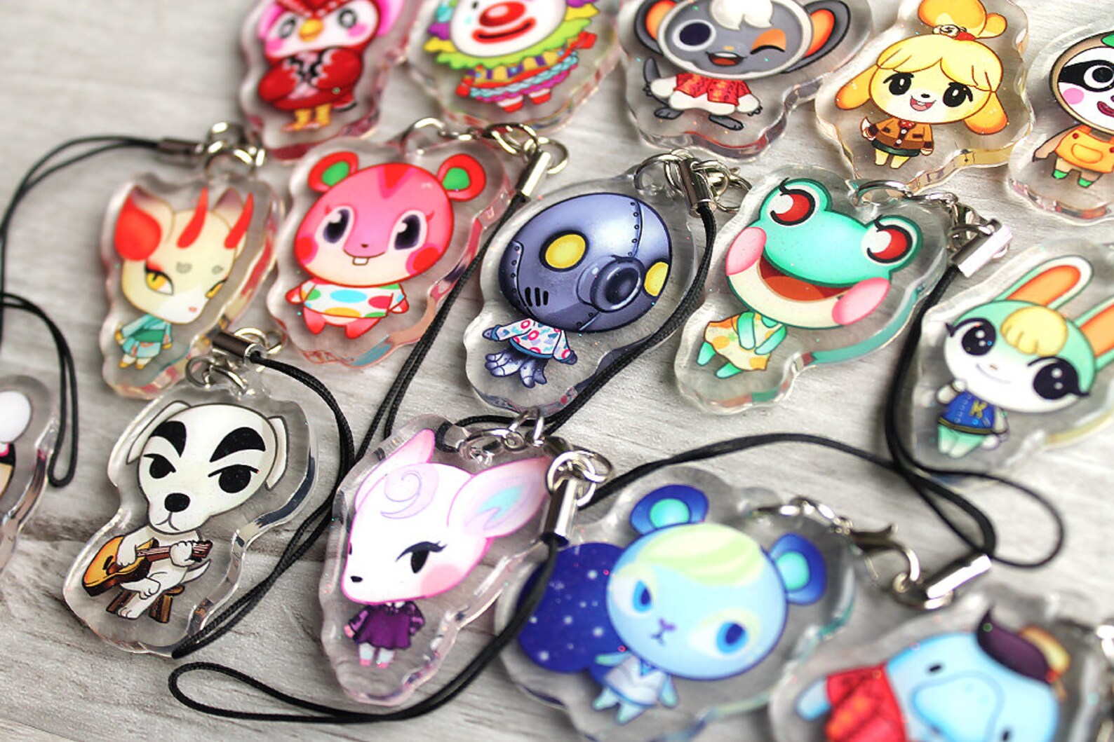 AC Charm/keychain Set 2 Etsy