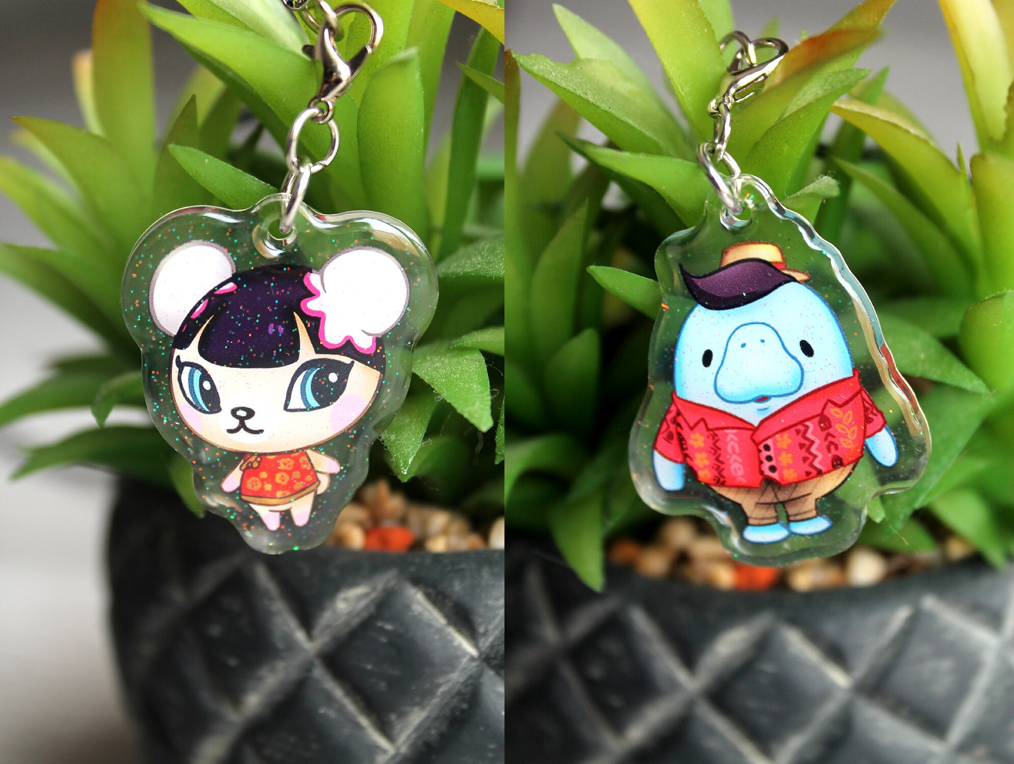 AC Charm/keychain Set 2 Etsy