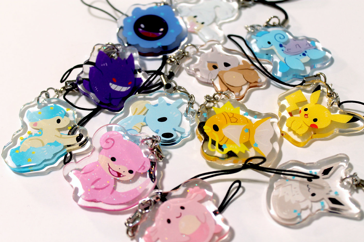 PokeCharms/keychain 1.5 inch - Gen 1