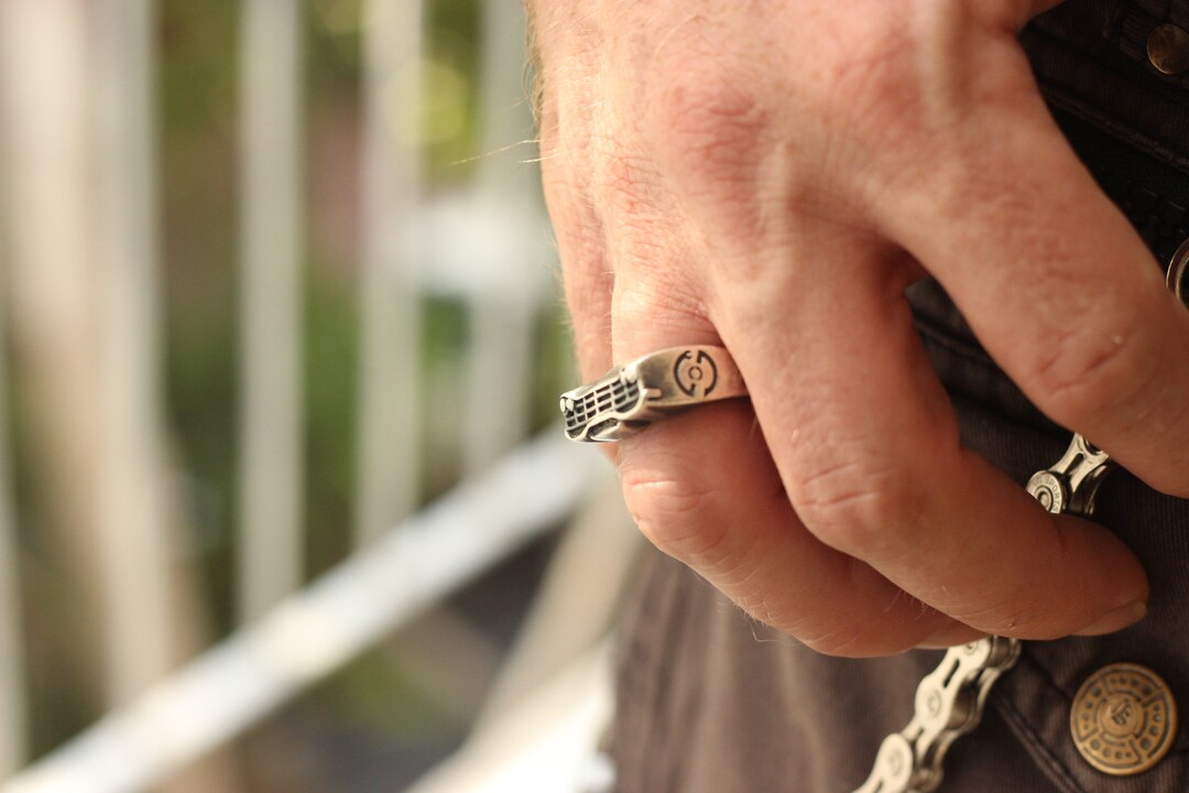 Christine Car Grill Ring - Gift for Car Collector - Men 925 Sterling ...