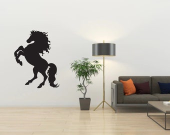 Custom Metal Horse Sign, Horse Home Decor, Metal Sign, Metal Wall Art, Decoration For Living Room, Metal Sign Outdoor