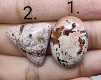 Rare Mexican Fire opal, Cabochon  Matrix stone, Jewellery making , Craft and Supply Tools. M-100