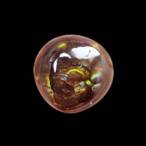 6.7 ct of AAA Quality Genuine Natural Mexican Fire Agate Loose Gemstone For Jewellery Making Fire Agate Cabs , Cabochon. FA-70