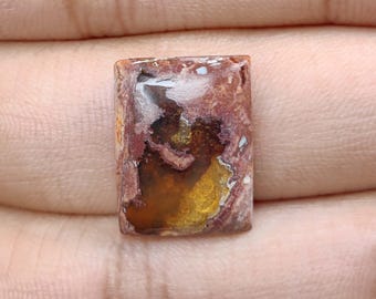 10 CT Rare Mexican Fire opal, Cabochon  Matrix stone, Jewellery making , Craft and Supply Tools. M-81