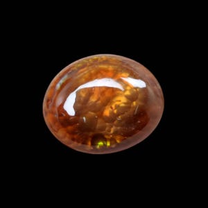 6.3 ct of AAA Quality Genuine Natural Mexican Fire Agate Loose Gemstone For Jewellery Making Fire Agate Cabs , Cabochon. FA-116