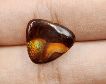 Natural Mexican Fire Agate Loose Gemstone For Jewelry Making Fire Agate Cabs ,Cabochon. FF-01