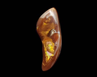 Natural Mexican Fire Agate Loose Gemstone For Jewelry Making Fire Agate Cabs ,Cabochon. FF-02