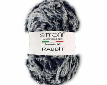 Etrofil Rabbit, polyester yarn, 100gr, 65mt