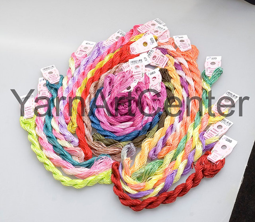 Buket Brazilian Embroidery Threads - All Weights Available, Lale ...