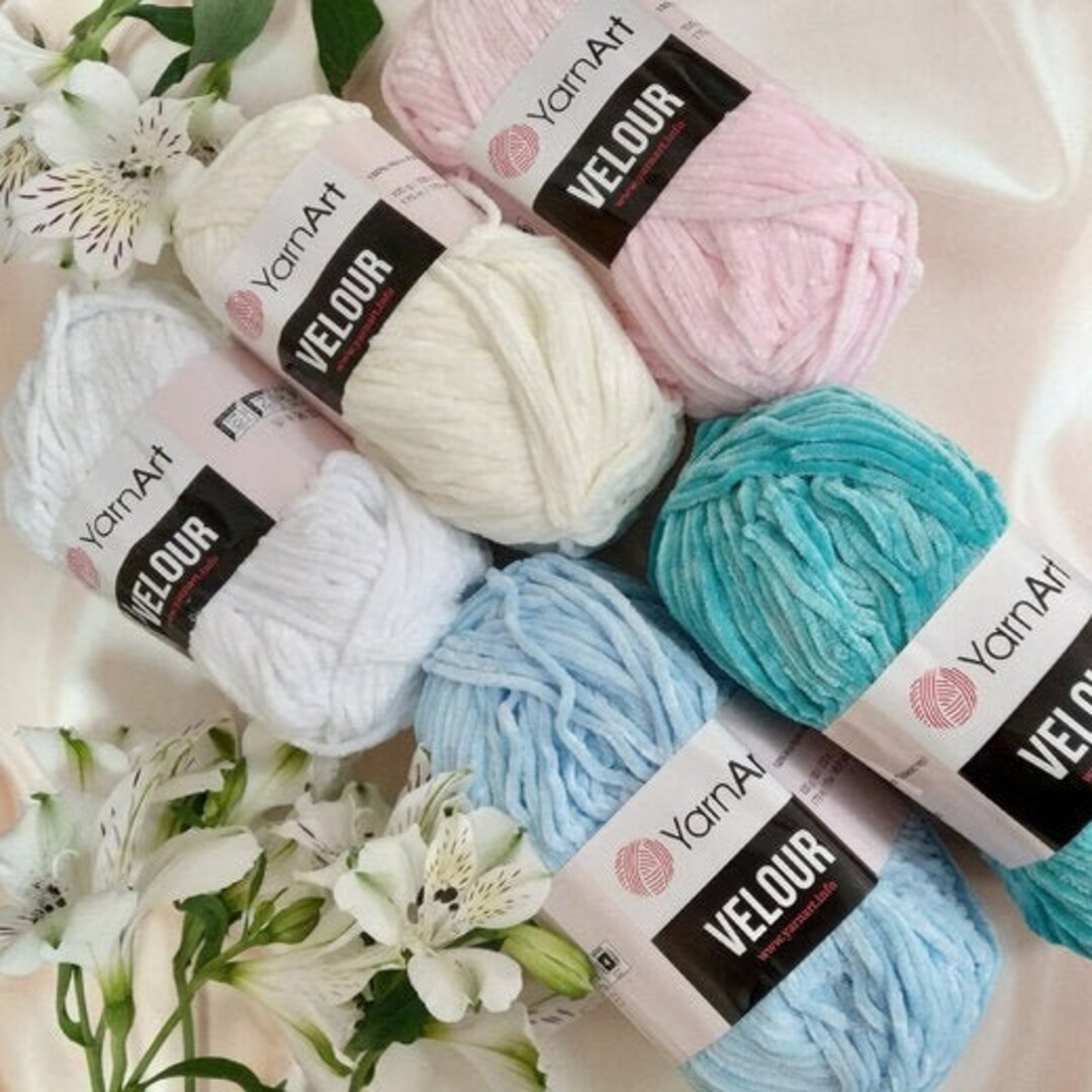Yarnart Velour , Yarn, Baby Yarn, Baby Yarn, Knitting Baby, Velvet Yarn