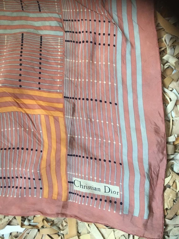 Designer silk scarf