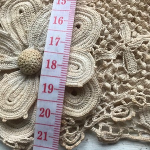 vintage cloche crochet hat , small size for a child or an adult with a small head see dimensions on the pictures image 6