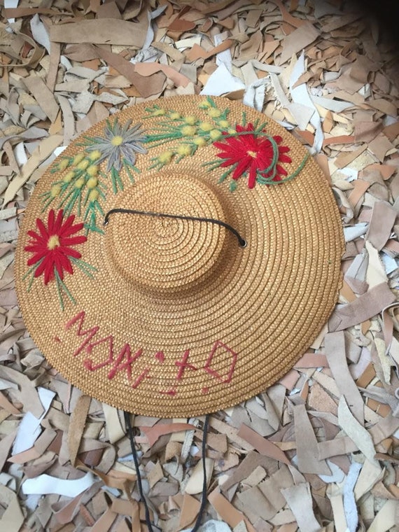 Vintage straw hat