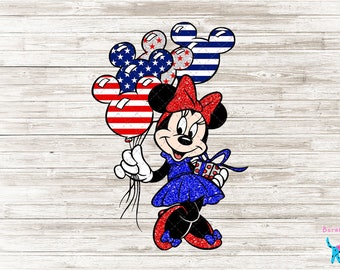 Download 4th Of July Minnie Etsy